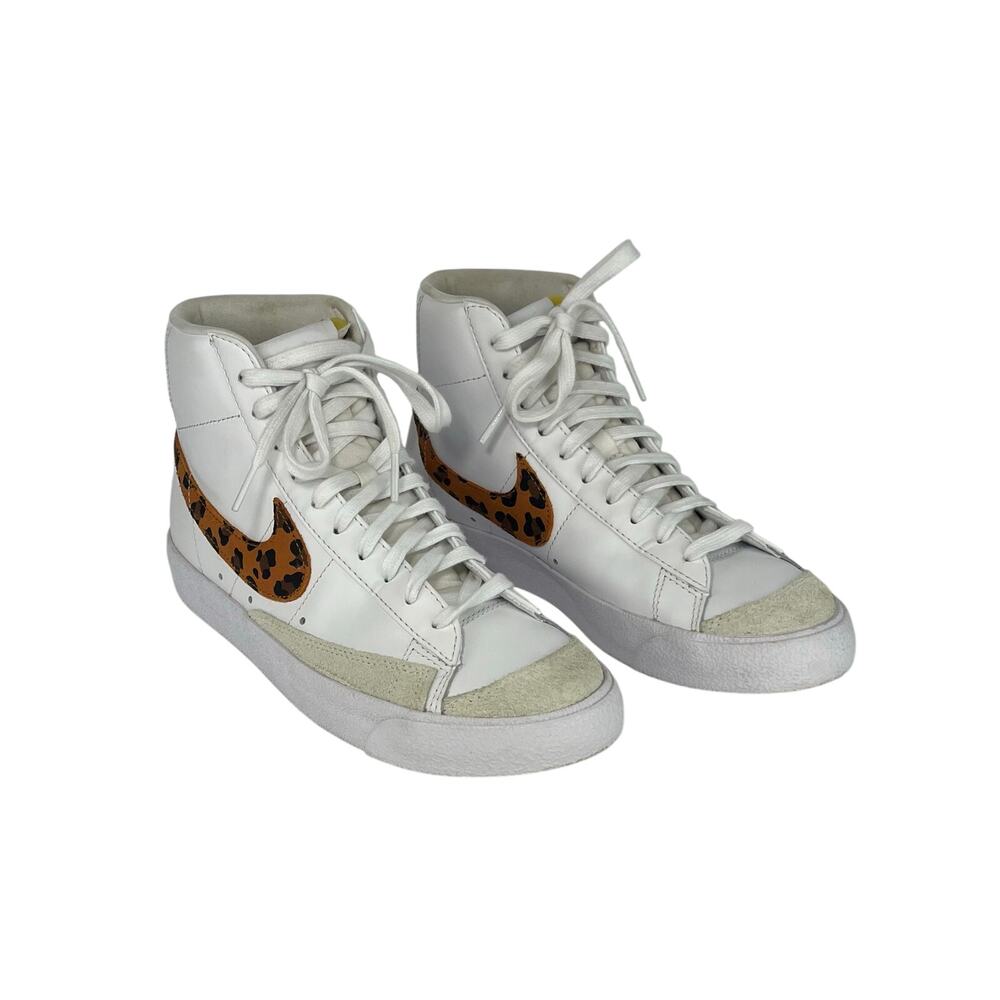 Nike Women's Blazer Mid '77 Leopard Shoes Size 8.5